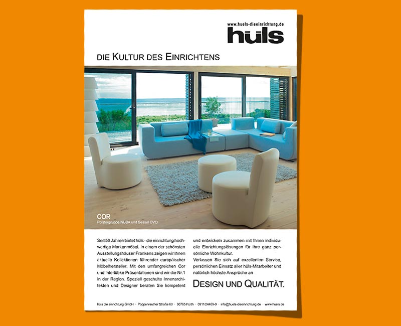 HÜLS - Magazin-Anzeige